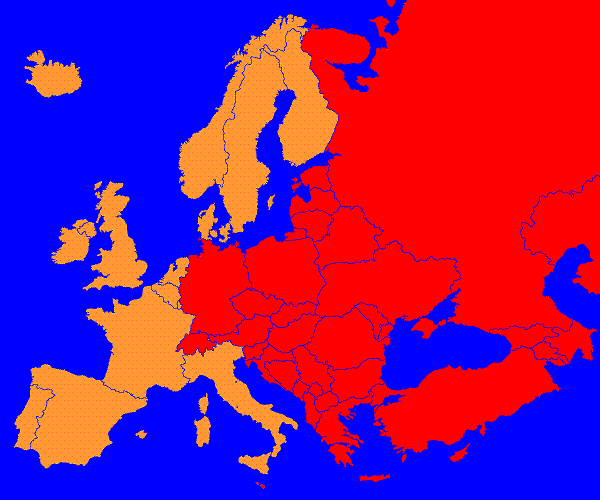 Map of Europe